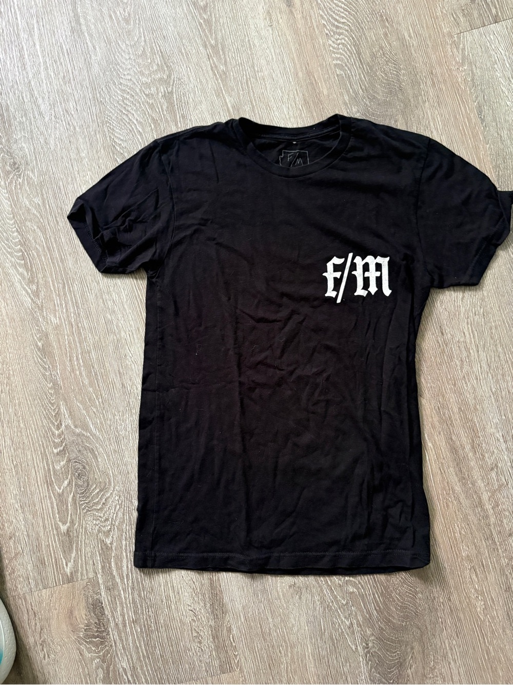 F/M Black Schizo and Strapped Tee - Size Small